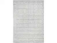 LivingStyles York Brenda Modern Rug, 400x300cm, Silver offer