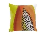 LivingStyles Hilo Fabric Indoor / Outdoor Scatter Cushion, Papaya offer