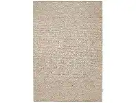 Alexia Modern Wool Rug, 225x155cm, Ivory
