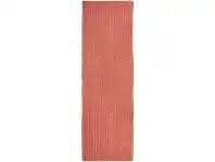 Bondi Hand Braided Jute Runner Rug, 300x80cm, Terracotta