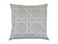LivingStyles Riviera Fabric Scatter Cushion Cover, Beige offer