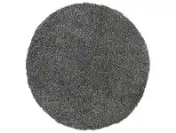 LivingStyles Melbourne Modern Round Shaggy Rug, 160cm, Charcoal offer