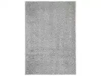 LivingStyles Melbourne Modern Shaggy Rug, 290x200cm, Silver offer