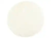 LivingStyles Melbourne Modern Round Shaggy Rug, 200cm, Cream offer
