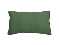 LivingStyles Bondi Velvet Lumbar Cushion Cover, Olive offer