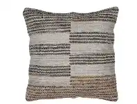 LivingStyles Tate Fabric & Leather Euro Cushion offer