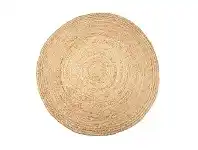 LivingStyles Vintage Design Homeware Cullen Round Jute Rug, 200cm, Natural offer