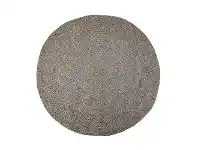 LivingStyles Vintage Design Homeware Benton Round Jute Rug, 150cm, Grey offer