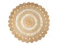 LivingStyles Vintage Design Homeware Malika Round Jute Rug, 200cm, Natural offer