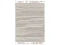 LivingStyles Goa No.01 Hand Tufted Modern Wool Rug, 230x160cm, Grey offer