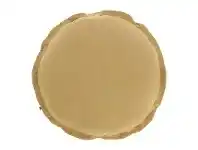 LivingStyles Moana Fabric Round Cushion, Mustard offer
