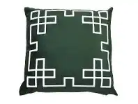 LivingStyles Palm Springs Velvet Euro Cushion Cover, Green offer