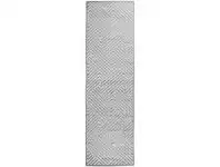 LivingStyles York Cindy Modern Runner Rug, 300x80cm, Silver offer