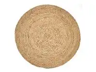 LivingStyles Kaza Handwoven Round Jute Rug, 150cm, Natural offer