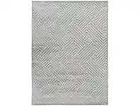 LivingStyles York Cindy Modern Rug, 230x160cm, Silver offer