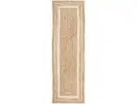 LivingStyles Noosa No.111 Jute Runner Rug, 400x80cm offer