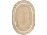 LivingStyles Noosa No.111 Jute Oval Rug, 280x190cm offer