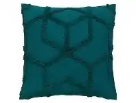 LivingStyles Vintage Design Homeware Dreamweaver Cotton European Pillowcase, Teal offer