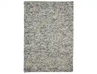 LivingStyles Aspen Handwoven Wool Rug, 290x200cm, Cloud offer