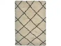 LivingStyles Casablanca No.002 New Zealand Wool Shag Rug, 140x70cm offer
