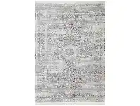LivingStyles Bohemian Paradise No.06 Transitional Rug, 400x300cm, Grey Multi offer