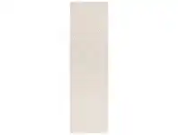 LivingStyles Goa No.03 Hand Tufted Modern Wool Runner Rug, 300x80cm, Cream offer
