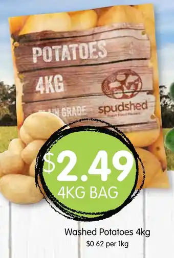 Washed Potatoes 4kg