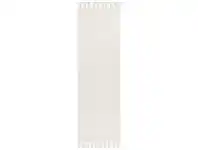 LivingStyles Goa No.04 Hand Tufted Modern Wool Runner Rug, 300x80cm, Cream offer