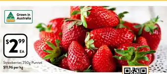 Foodworks Strawberries 250g Punnet offer