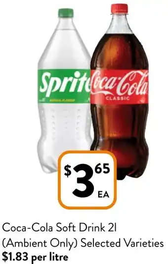 Foodworks Coca-Cola Soft Drink 21 offer