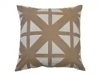 LivingStyles Havana Fabric Indoor / Outdoor Scatter Cushion Cover, Khaki / Ecru offer