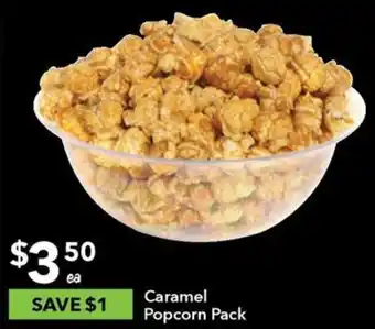 Ritchies Caramel Popcorn Pack offer