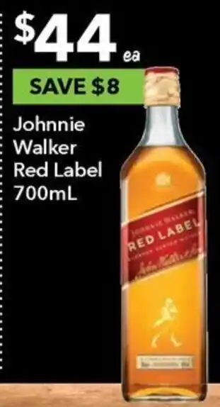 Johnnie Walker Red Label 700mL