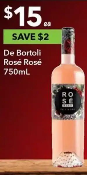 Ritchies De Bortoli Rosé Rosé 750mL offer
