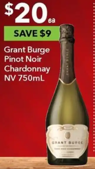 Ritchies Grant Burge Pinot Noir Chardonnay NV 750mL offer