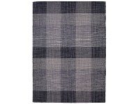 LivingStyles Oxford No.302 Cotton Modern Rug, 290x200cm, Blue / Grey offer