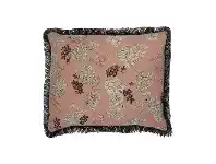 LivingStyles Tara Fabric Lumbar Cushion, Blush offer