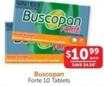 Buscopan Forte 10 Tablets