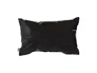 Parker Faux Leather & Felt Lumbar Cushion