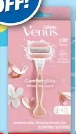 Venus Comfortglide White Tea Razor + 2 Blades