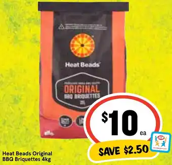 Heat Beads Original BBQ Briquettes 4kg