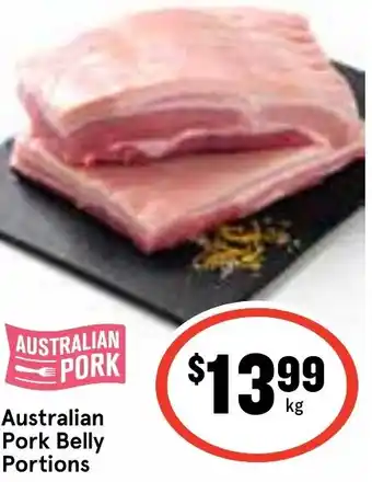 Ritchies Australian Pork Belly Portions offer