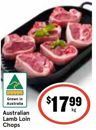 Ritchies Australian Lamb Loin Chops offer