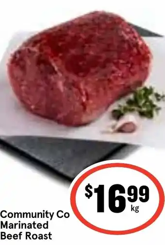 Ritchies Community Co Marinated Beef Roast offer