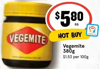 Ritchies Vegemite 380g offer