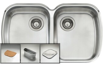 Oliveri Monet Double Bowl Undermount Sink