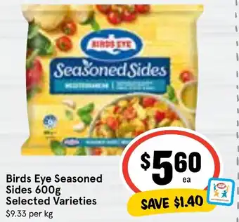 Ritchies Birds Eye Seasoned Sides 600g Selected Varieties offer