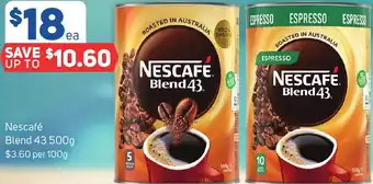 Foodland NESCAFE Blend 43 offer