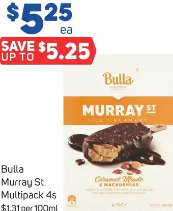 Foodland Bulla Murray St Multipack 4s offer