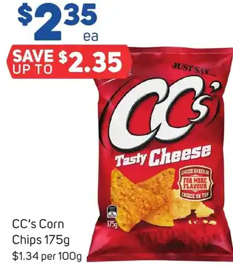 Foodland CC's Corn Chips 175g offer